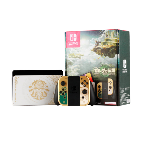 نینتندو سوییچ OLED طرح Zelda: Tears Of The Kingdom