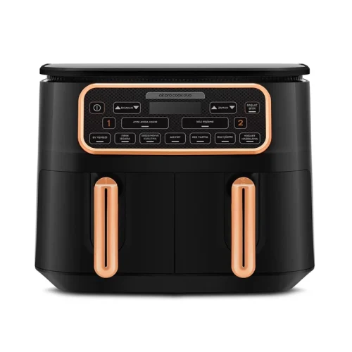 سرخکن بدون روغن دوقلوی کاراجا Air pro cook duo Ev Yemeği
