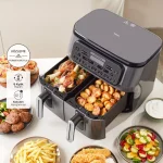 سرخکن بدون روغن دوقلوی کاراجا Air pro cook duo Ev Yemeği - Image 5