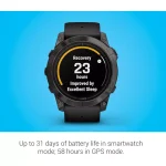 ساعت گارمین Garmin epix Pro (Gen 2) Sapphire Edition 2