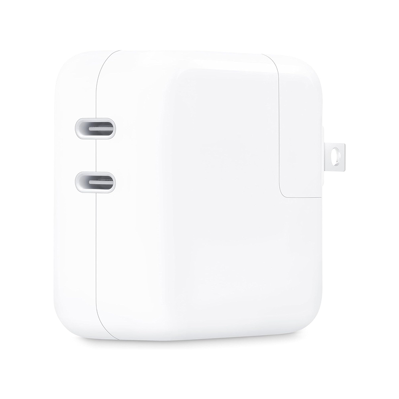 Apple 35W Dual USB-C Port Power Adapter شارژر دیواری 35 وات اپل مدل Dual USB-C Port - Image 1